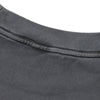 Distressed Raw Hem Boxy Cotton T-Shirt