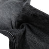 Vintage Washed Black Flared Denim Jeans