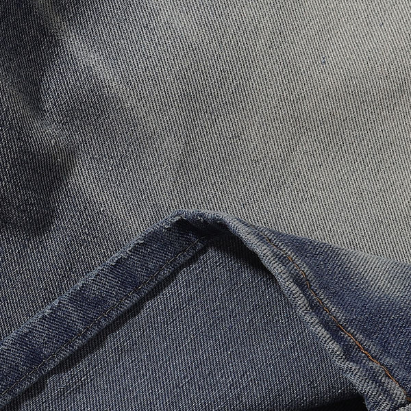 Vintage Frost Wash Button Fly Denim Shorts