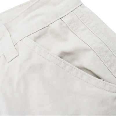 Vintage Washed High-Waist Relaxed Straight Wide-Leg Trousers