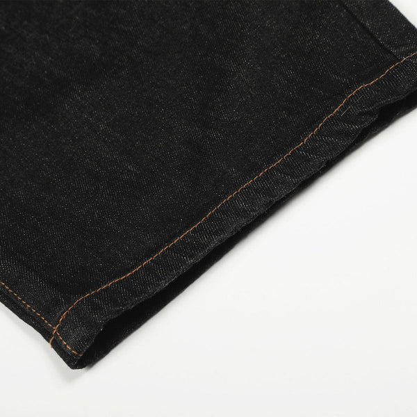 Classic Dark Wash Wide Leg Jeans