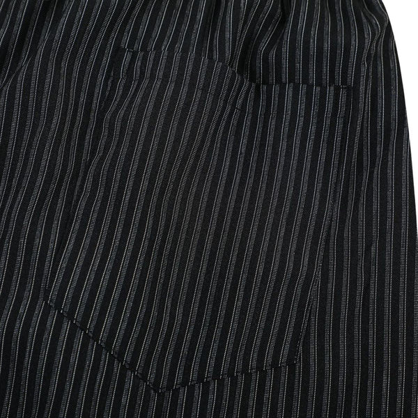 Vintage Striped Wide Leg Suit Trousers