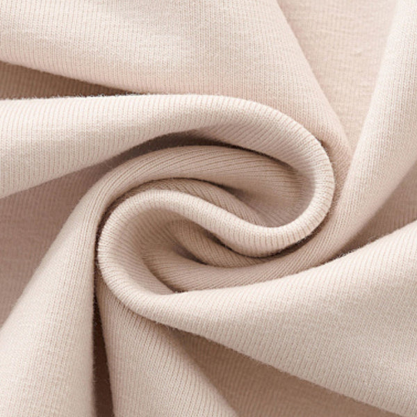 Fitted Color Splice Flare Sleeve Feminine Tee