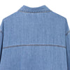 Women's Denim Shirt Stylish Blouse Layered Design Top