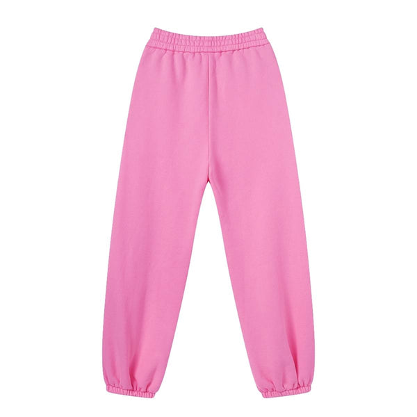 Oversized Snow Wash Fleece Joggers