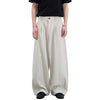 Minimalist Wide-Leg Pleated Pants