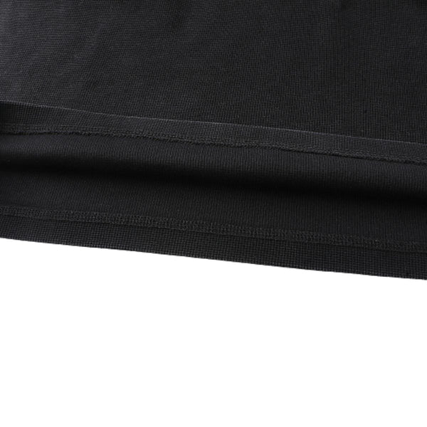 Washed Waffle Cotton Raglan Long Sleeve Tee 340G
