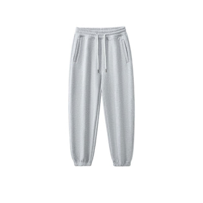 Solid Color Relaxed Thick Joggers-INNBLAC Fashion Apparel