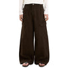 Vintage Baggy Paneled Straight-Leg Cargo Pants