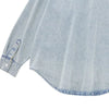 Women's Loose Street Style Mid-length Double Pocket Denim Shirt