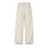 Striped Corduroy Patchwork Relaxed Fit Multi-Pocket Utility Cargo Pants