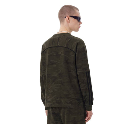 StreetwearCamouflage Loose Fit Long Sleeve T-Shirt