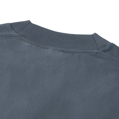 Boxy Fit Premium Cotton Drop Shoulder Batwing Sleeve T-Shirt