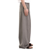 Double-Pleat Baggy Wide-Leg Trousers