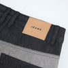 Vintage-Inspired High-End Button Wide-Leg Denim Pants