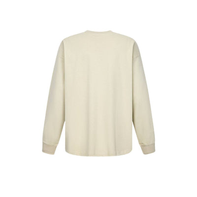 Vintage Loose Fit Heavyweight Cotton Long-Sleeve T-Shirt