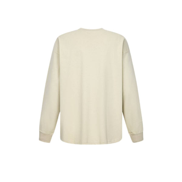 Vintage Loose Fit Heavyweight Cotton Long-Sleeve T-Shirt