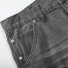 Wide Leg Banana Jeans Cat Whisker Painted Denim