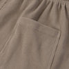 Premium Waffle Knit Side-Slit Shorts