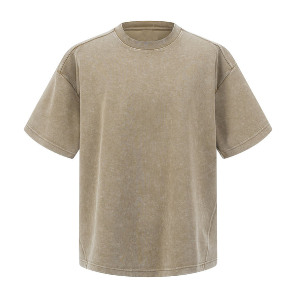 Washed Distressed Air Mamba Cotton Short Sleeve