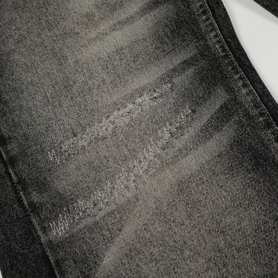 Whisker Fade Distressed High Street Loose Jeans