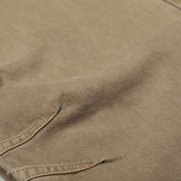 Adjustable Cuffs High Waist Wide Leg Beige Cargos