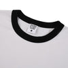 Crew Neck Boxy Fit Ringer Tee 220gsm