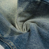 Light Wash Wide Leg Button Front Denim