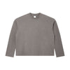 260G Waffle Knit Boxy Long Sleeve Tee