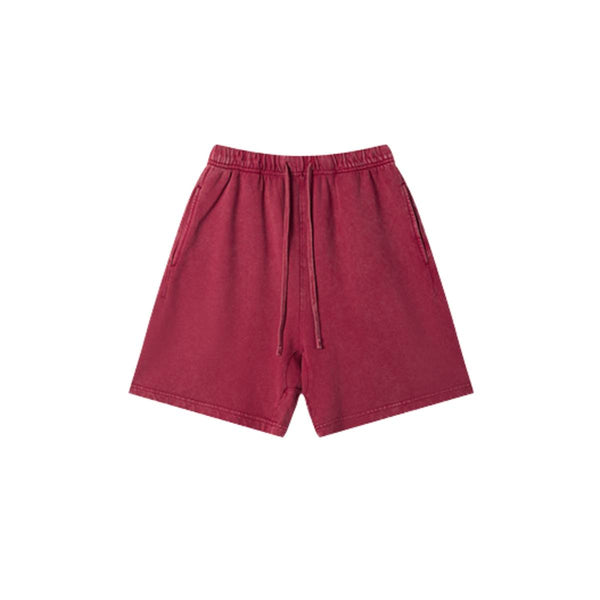 Vintage Fade Oversized Cotton Shorts