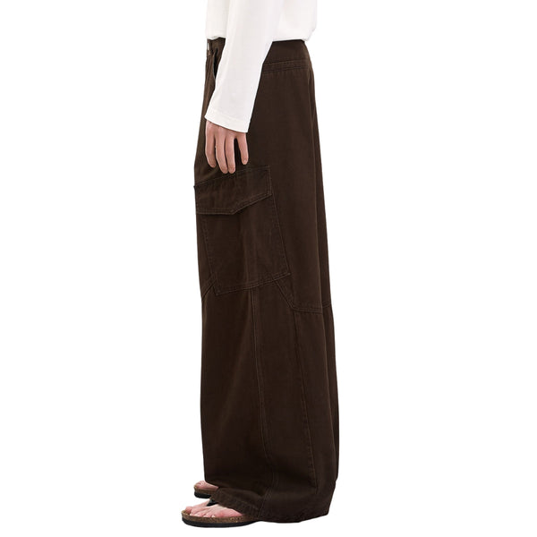 Vintage Baggy Paneled Straight-Leg Cargo Pants
