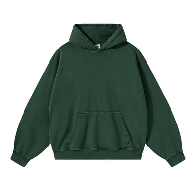 Vintage Washed Heavyweight Pullover Hoodie
