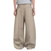 Vintage Pinstripe Baggy Wide-Leg Trousers
