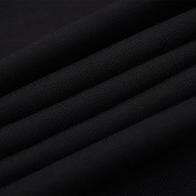 Mock Layered Contrast Strap Sweatshirt
