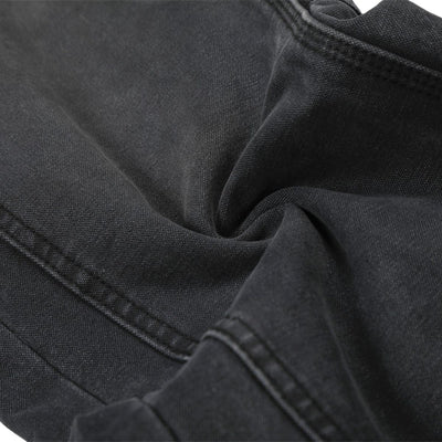 Men's Distressed Punk Cargo Pants – Loose Wide-Leg Streetwear
