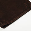 Dark Brown Wide Leg Relaxed Corduroy Pants