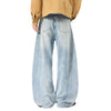 Gradient Washed Whiskered Relaxed Adjustable Hem Pants