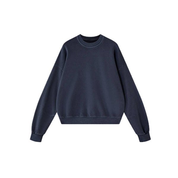 Vintage Washed Terry Crewneck Streetwear Sweatshirt