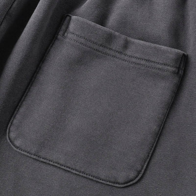 Heavyweight Vintage Wash Ripped Pocket Shorts