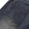 Cartoon Patch Loose Fit Denim Shorts