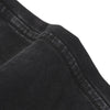 Wax Dyed Distressed Raw Hem Streetwear T Shirt