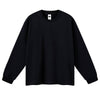 Solid Loose Fit Side Split Hem Long Sleeve T-Shirt
