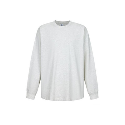Vintage Loose Fit Heavyweight Cotton Long-Sleeve T-Shirt