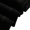 Raw Wash Wide Straight Denim Jeans