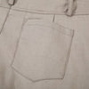 Vintage Curved Wide Leg Draped Trousers