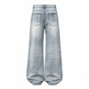 Vintage Washed Wide Leg Bootcut Denim Jeans