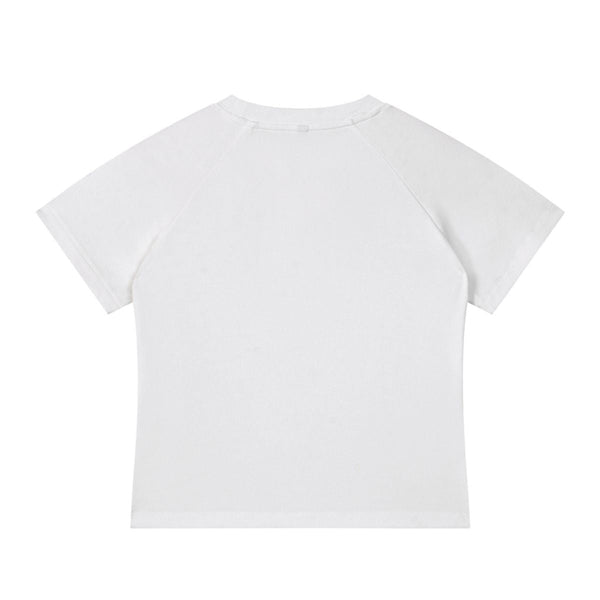 260G Snow Wash Oversized Raglan Sleeve T-Shirt