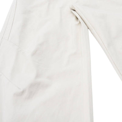 Vintage Washed High-Waist Relaxed Straight Wide-Leg Trousers