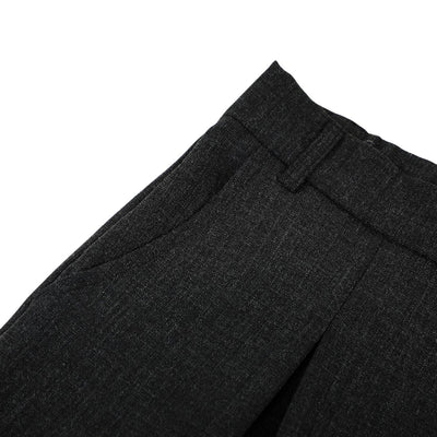 Vintage Draped Pleated Bermuda Shorts