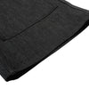 Raw Black Wide Leg Jeans with Utility Flap Pocket Detail